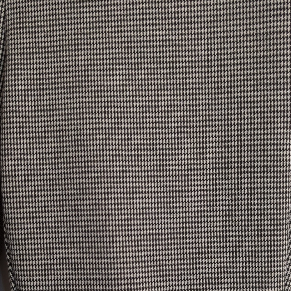 LOFT Black and White Houndstooth Leggings